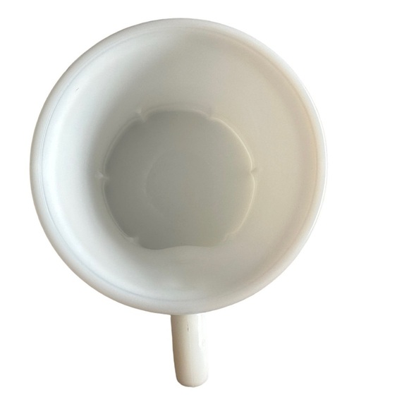 Vintage Surrey Shaving Mug Cadillac 1903 Coffee Cup Milk Glass - Picture 6 of 6